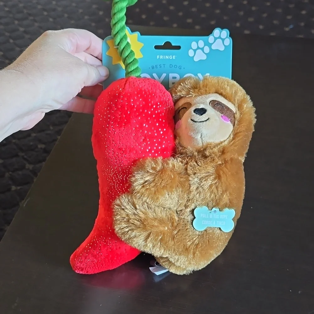 Fringe Dog‎ Toy NWT 